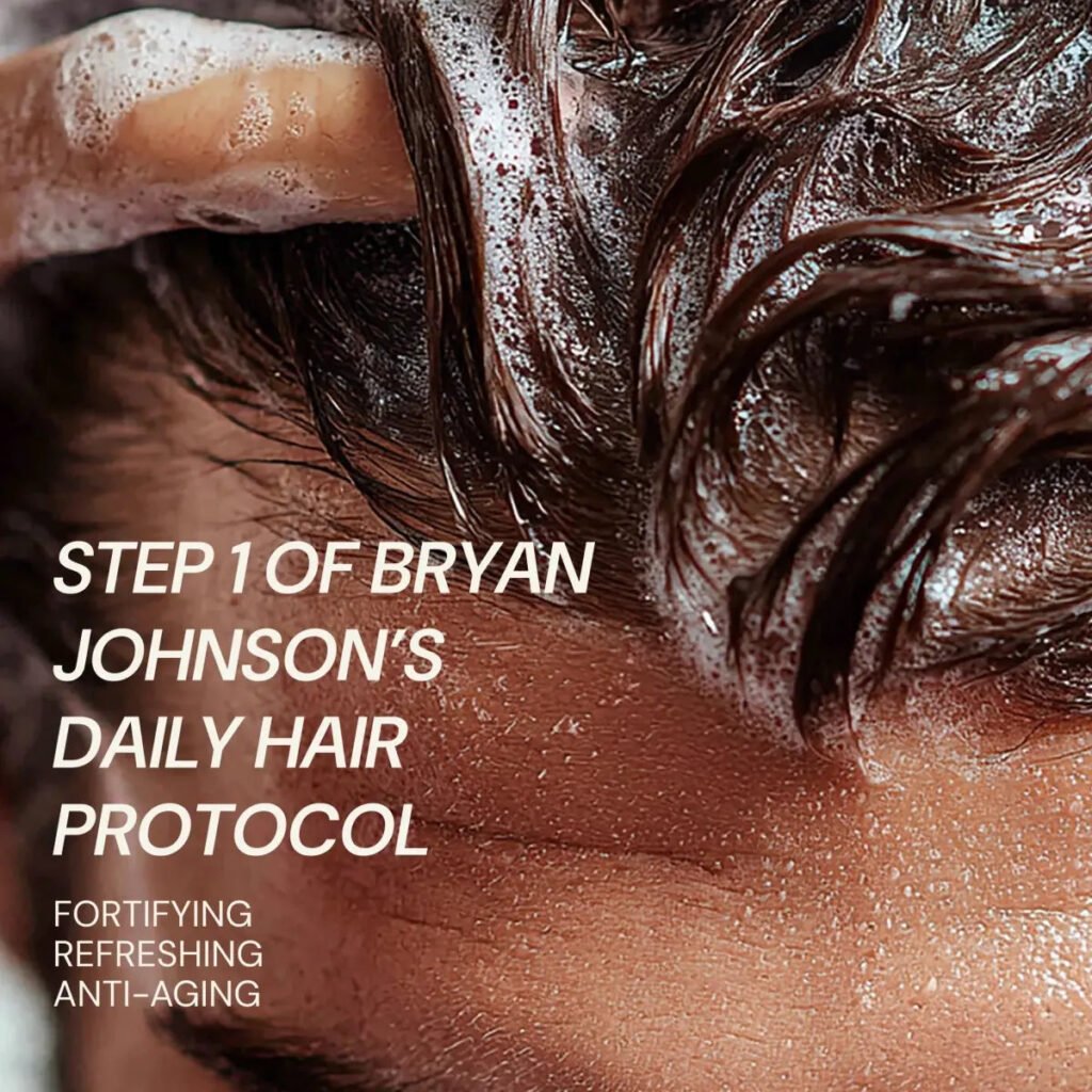Peptide Shampoo Daily Hair Protocol Step 1