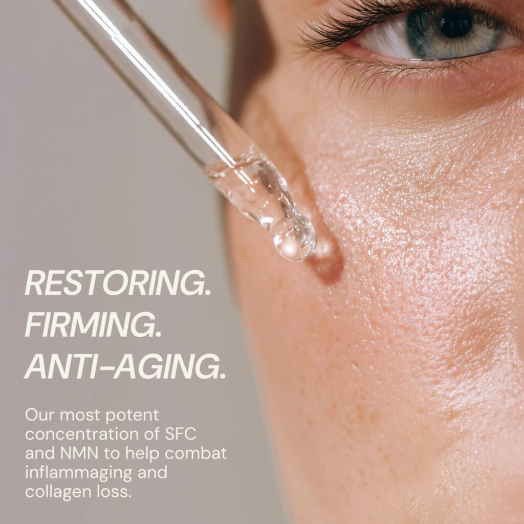SFC Serum On Skin Application
