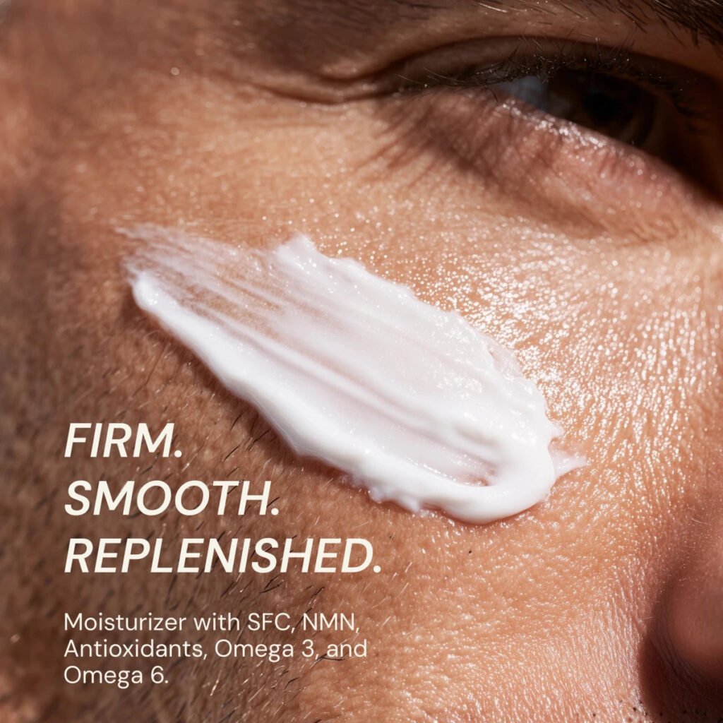 SFC Moisturizer On Skin Application