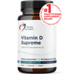 Vitamin D Supreme från Designs for Health - 60 kapslar med D3, K1, K2 och GG-Gold®
