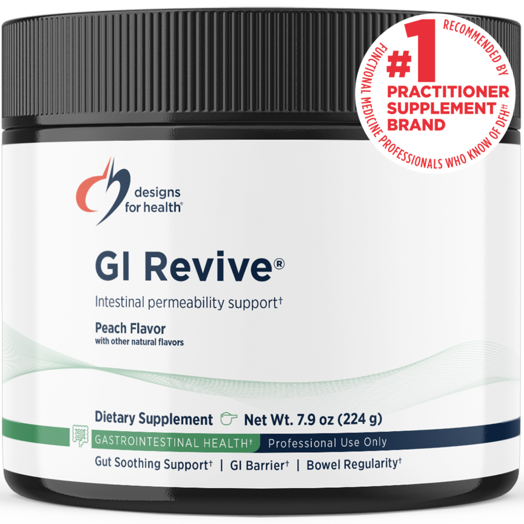 GI Revive® Powder från Designs for Health - 224 g pulver med 16 ingredienser för tarmhälsa