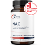 N-Acetyl-L-Cysteine (NAC) från Designs for Health - 120 vegetariska kapslar med 900 mg NAC