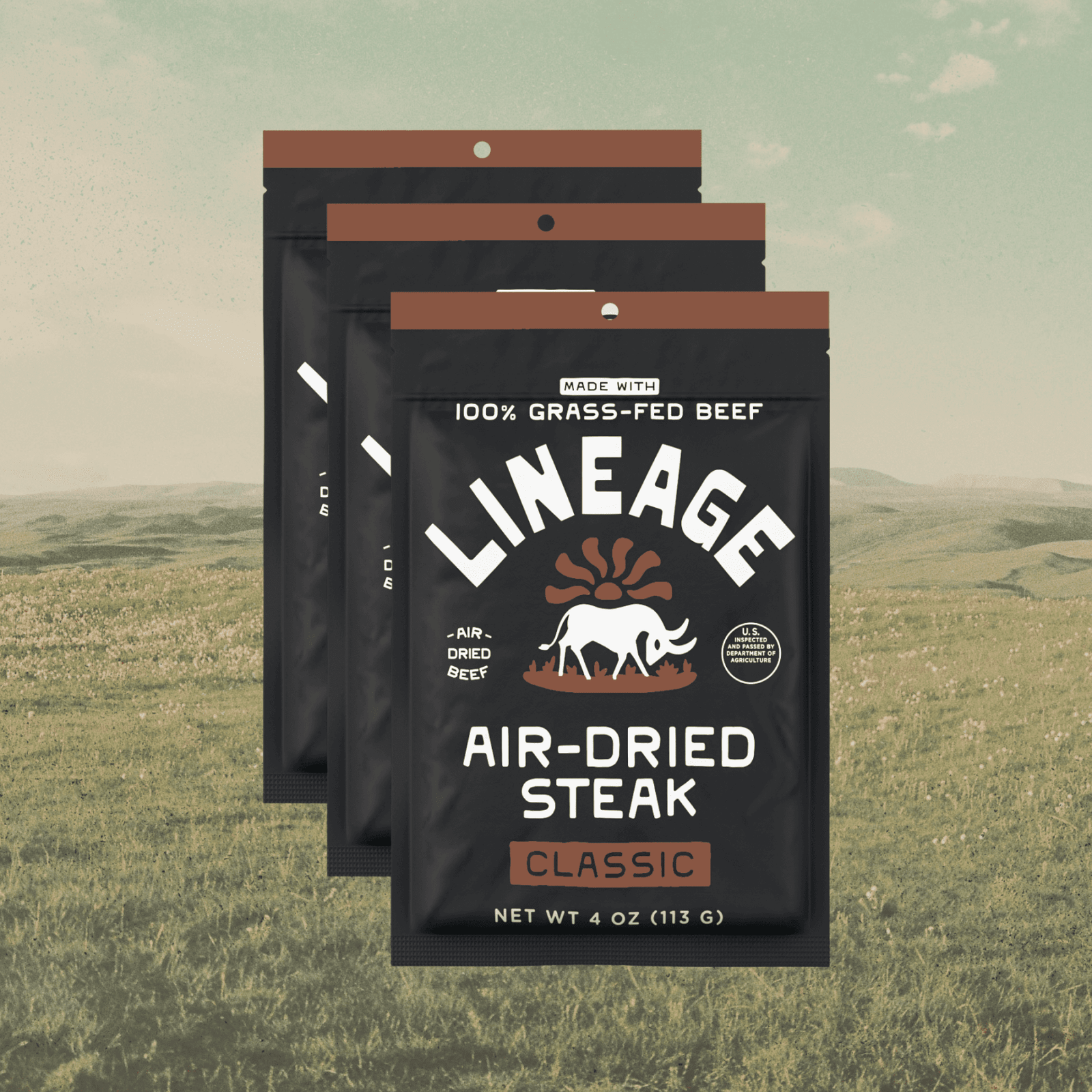 Lineage Air-Dried Steak Classic Sea Salt