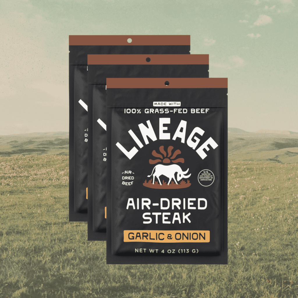 Lineage Air-Dried Steak Garlic & Onion