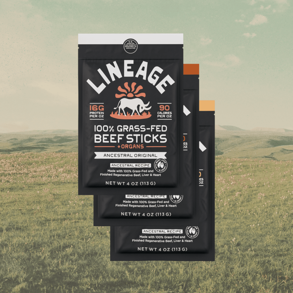 Lineage Ancestral Beef Sticks Variety Pack