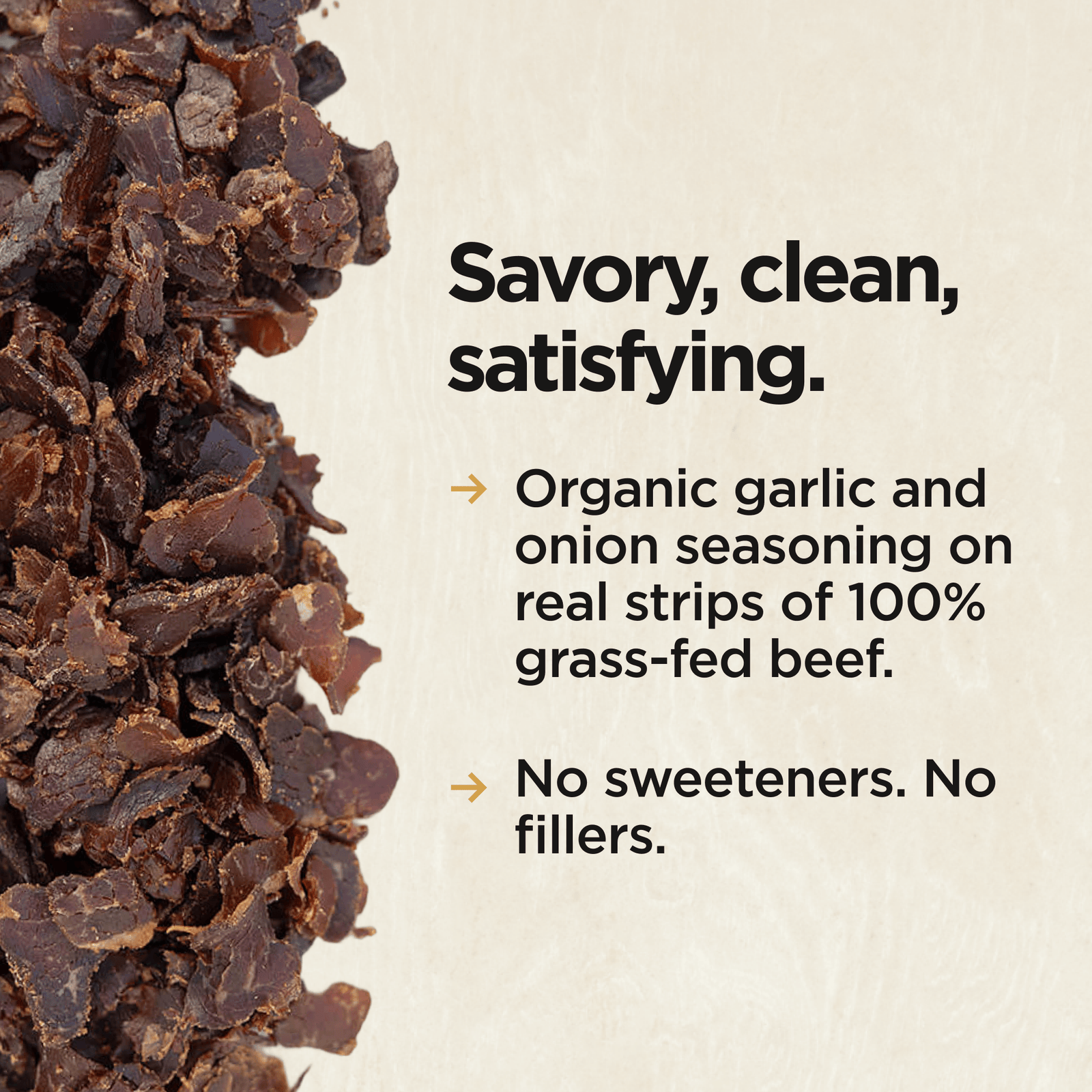Lineage Air-Dried Steak Garlic & Onion - lifestyle
