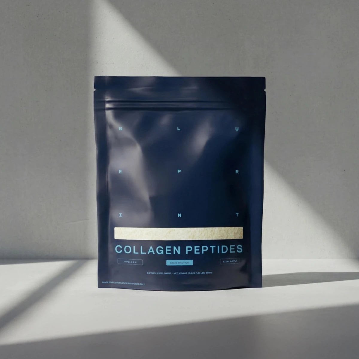 Blueprint Kollagen – kollagenpeptider typ I och III, påse