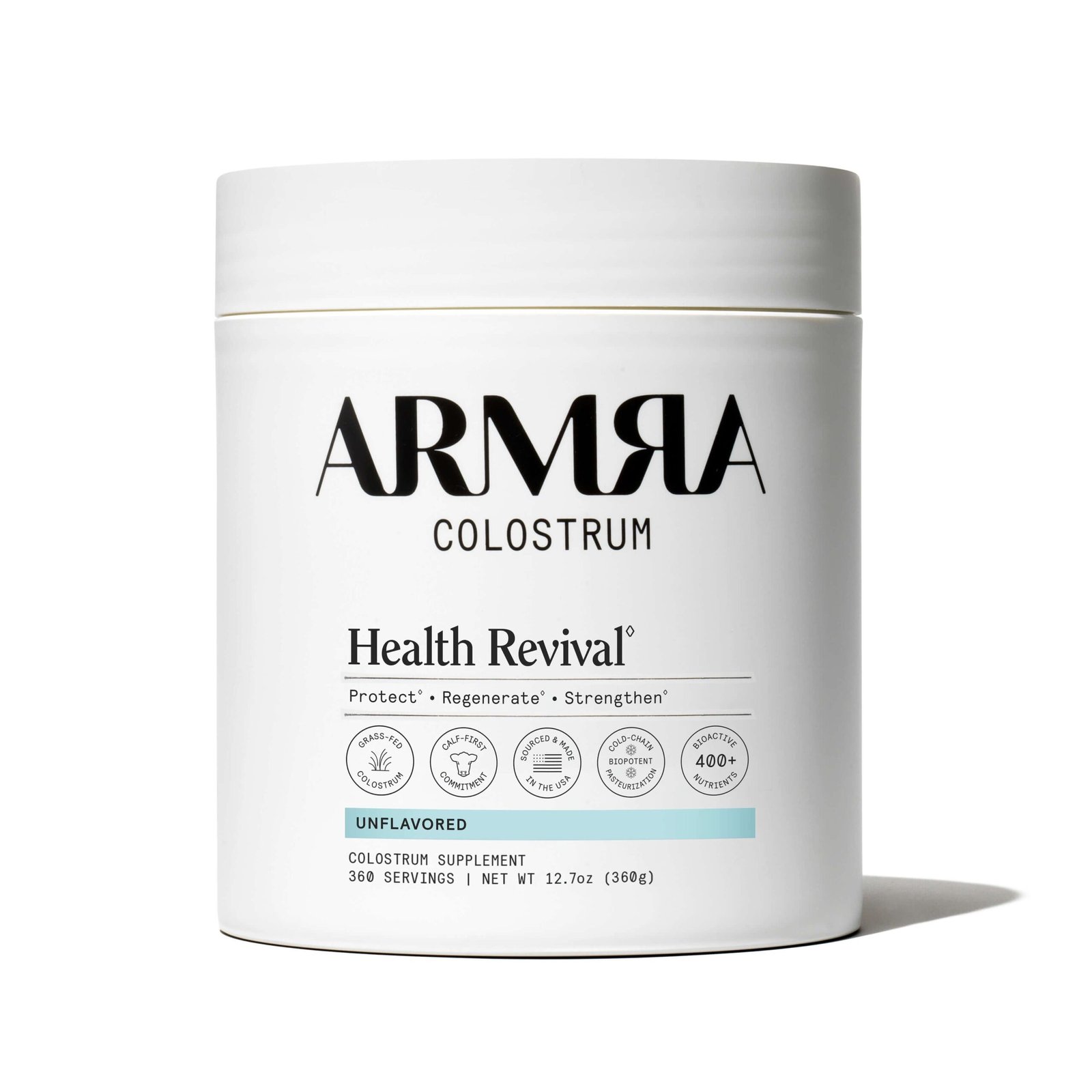 ARMRA Colostrum Unflavored Burk XL, 360 portioner