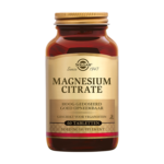 Solgar Magnesium Citrate 200 mg, 60 tabletter, förpackning