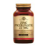 Solgar Zinc Picolinate 22 mg, 100 tabletter, förpackning