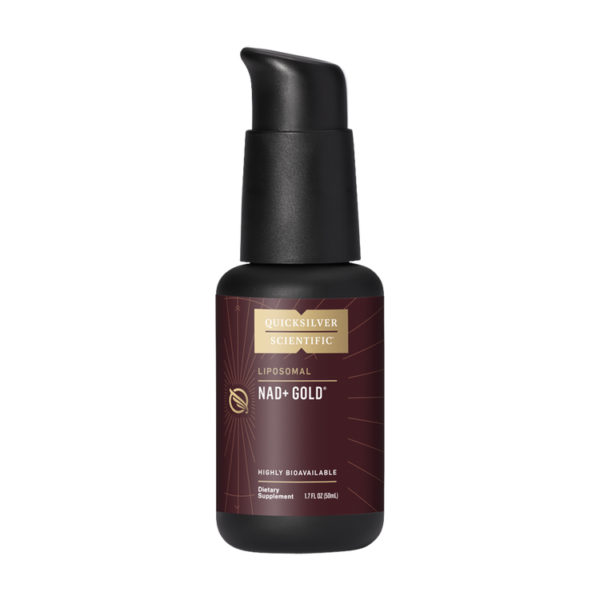 Quicksilver Scientific NAD+ Gold, 50 ml flaska med liposomal NMN