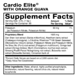 Quicksilver Scientific Cardio Elite, näringsinnehåll
