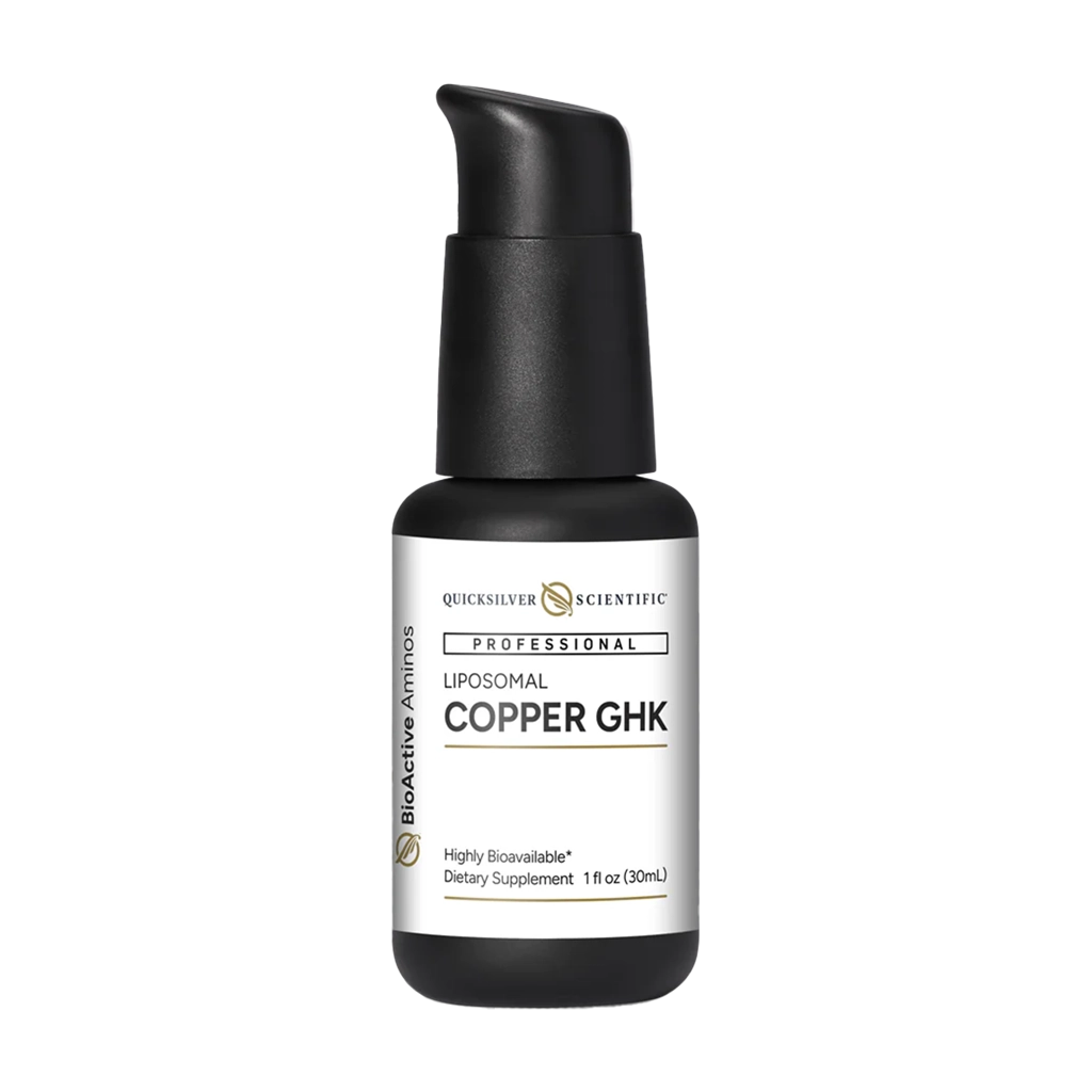Quicksilver Scientific Oral Liposomal Copper GHK, 30 ml, förpackning